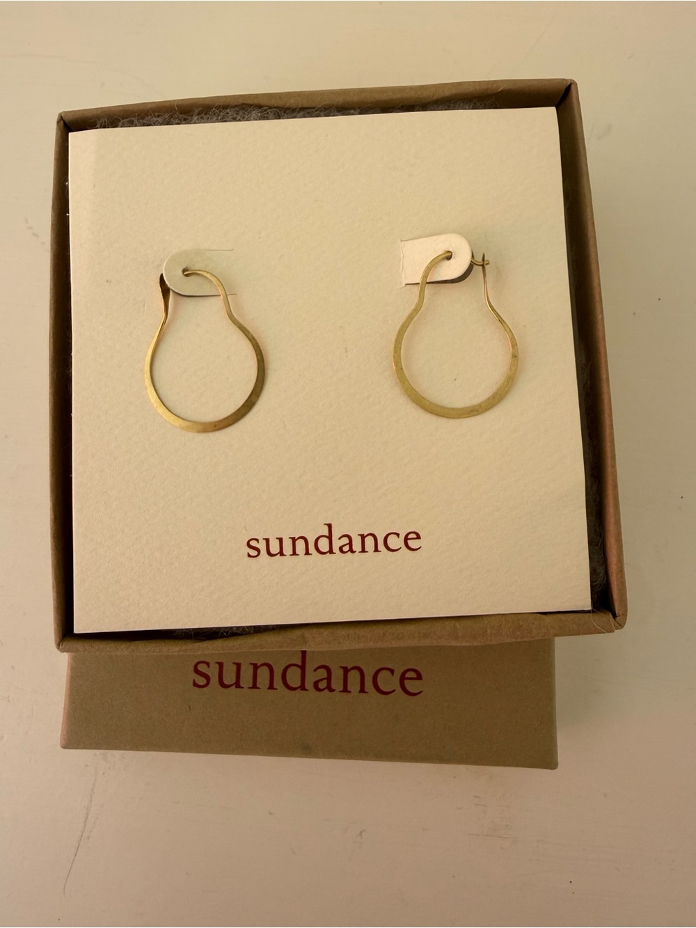 Melissa Joy Manning Sundance 14k Gold Teardrop Loop Earrings